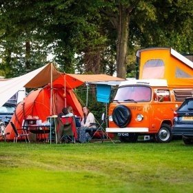 Entspanntes Camping