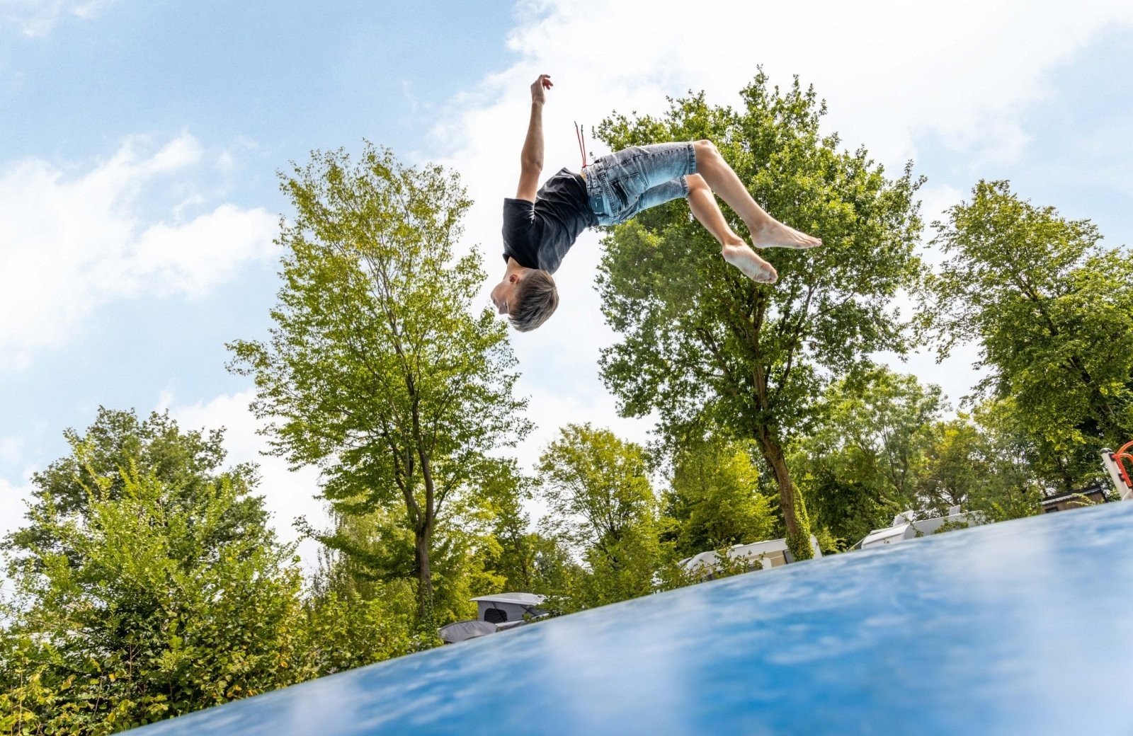 Camping vaals trampolin