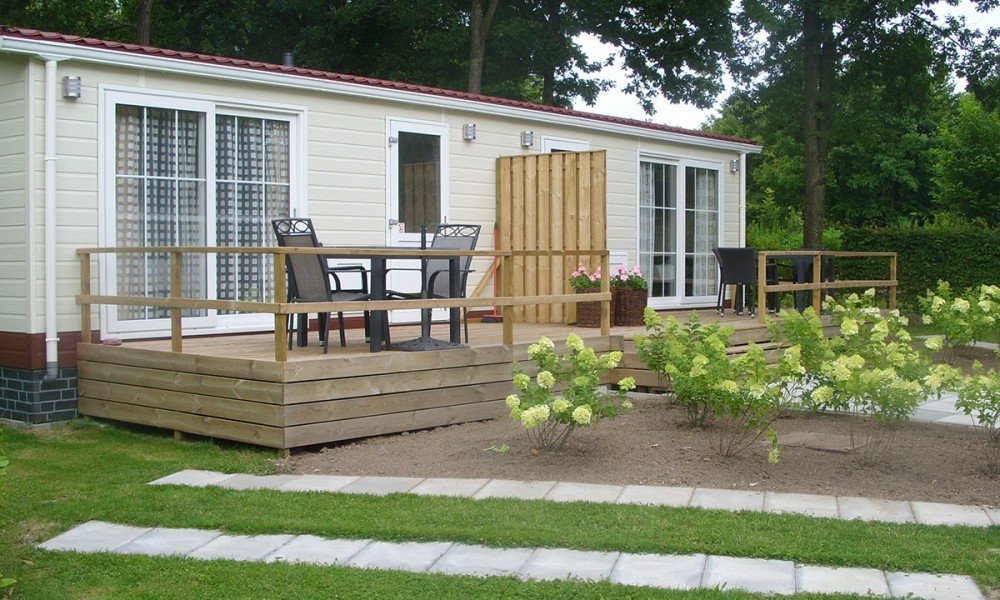 Hotel chalet buitenkant