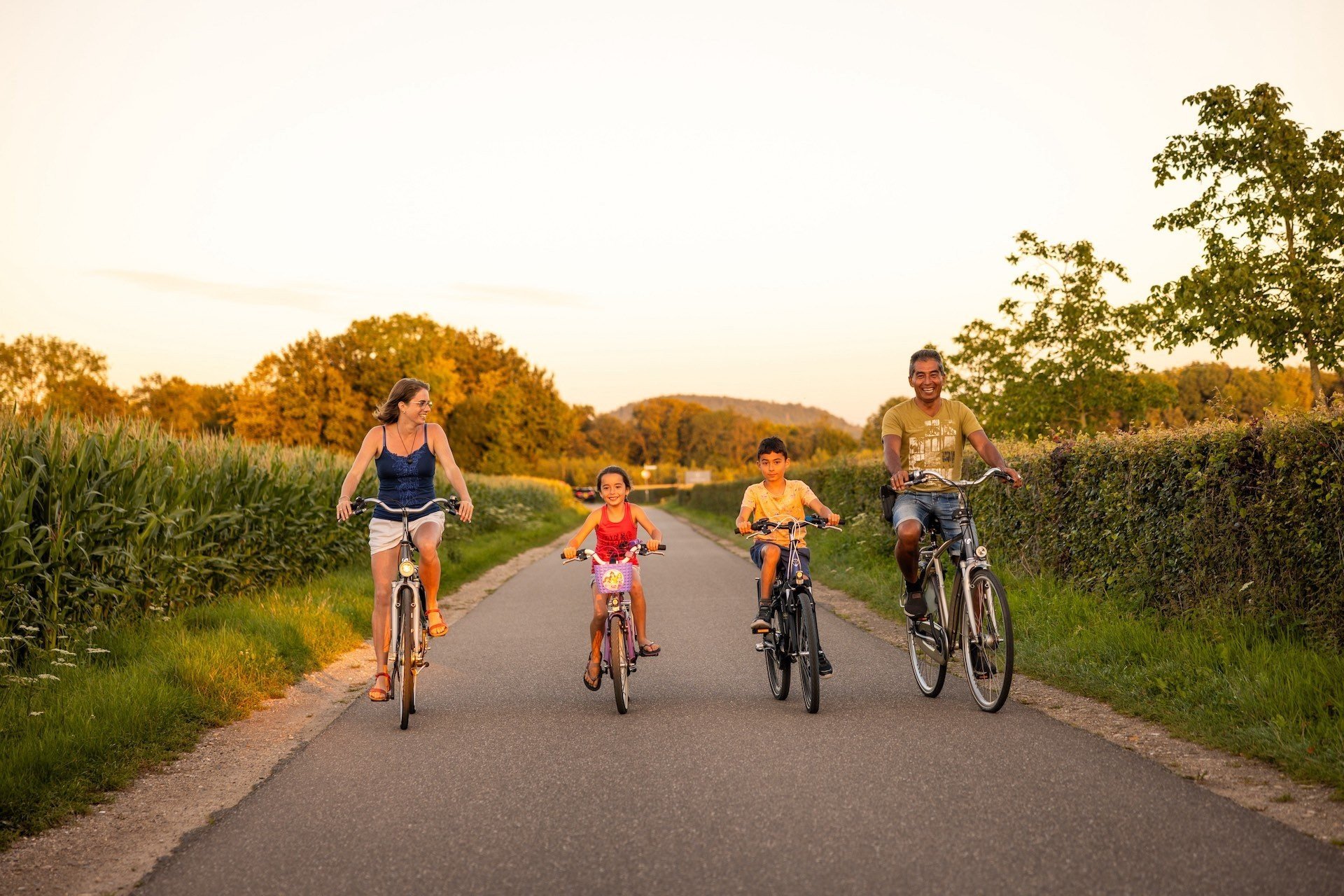 Unterwegs mit dem Fahrrad