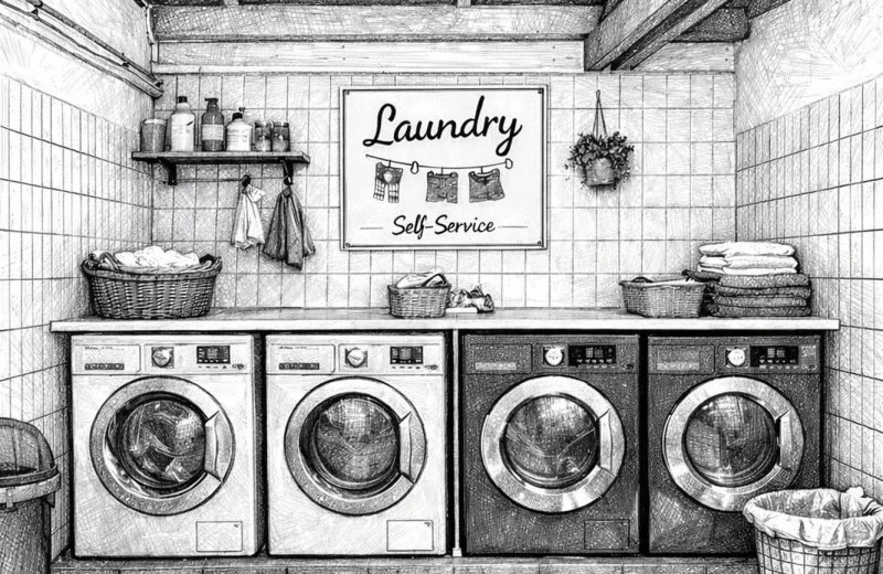 Neu: Ergänzung im Waschsalon